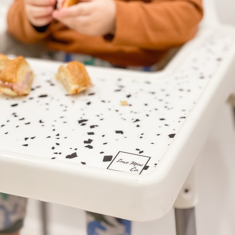 Terrazzo IKEA Antilop Highchair Silicone Pattern Placemat Etsy