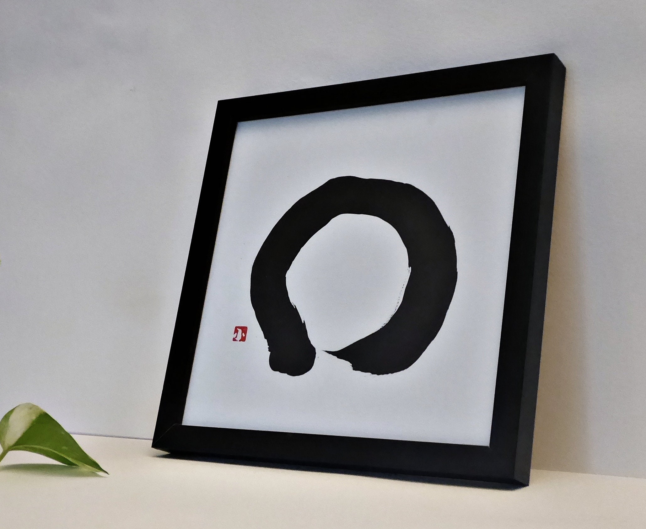 Enso . ?? Calligraphie Japonaise