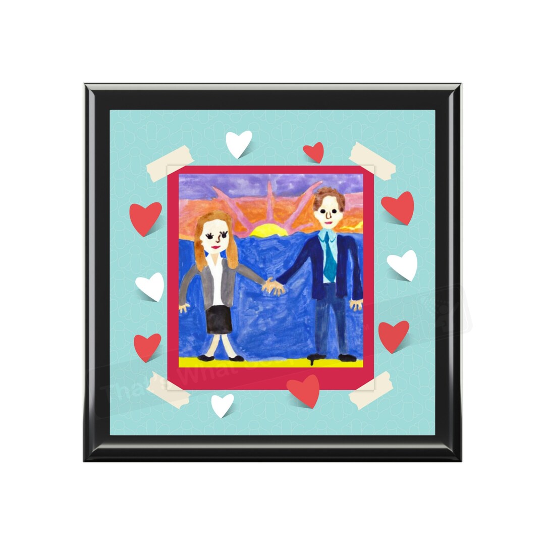 The Office Jim and Pam Valentine's Day Jewelry Box Etsy