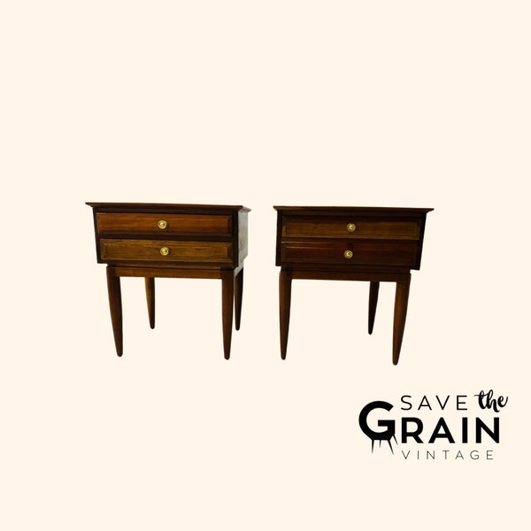 Mid Century Modern Nightstand Etsy