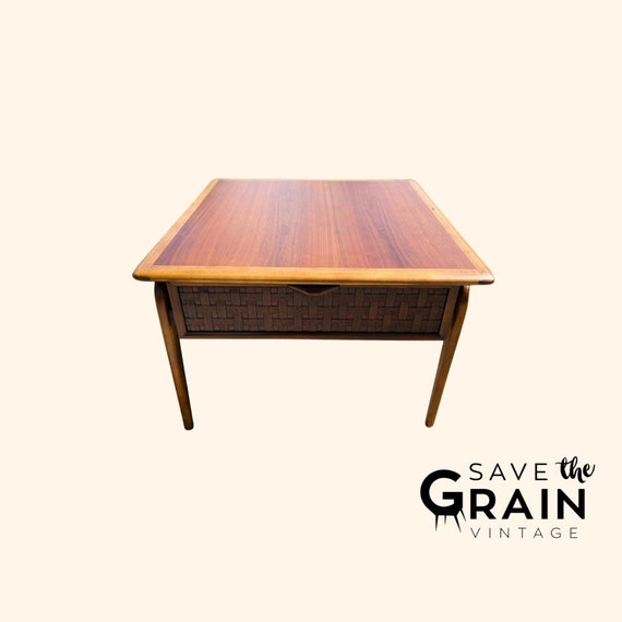 Vintage Mid century Modern Lane Perception End Table Etsy