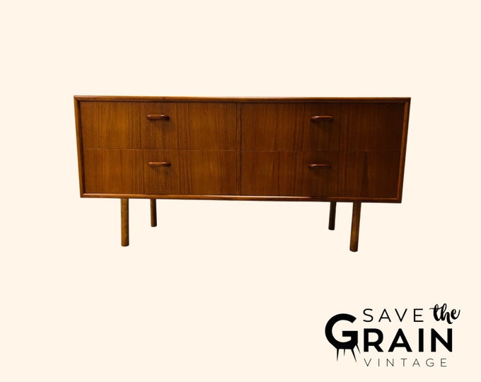 Vintage Midcentury Modern Teak Chest Etsy