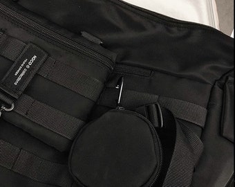 Multifunctional Tactical Messenger Bag Designer Men Techwear 