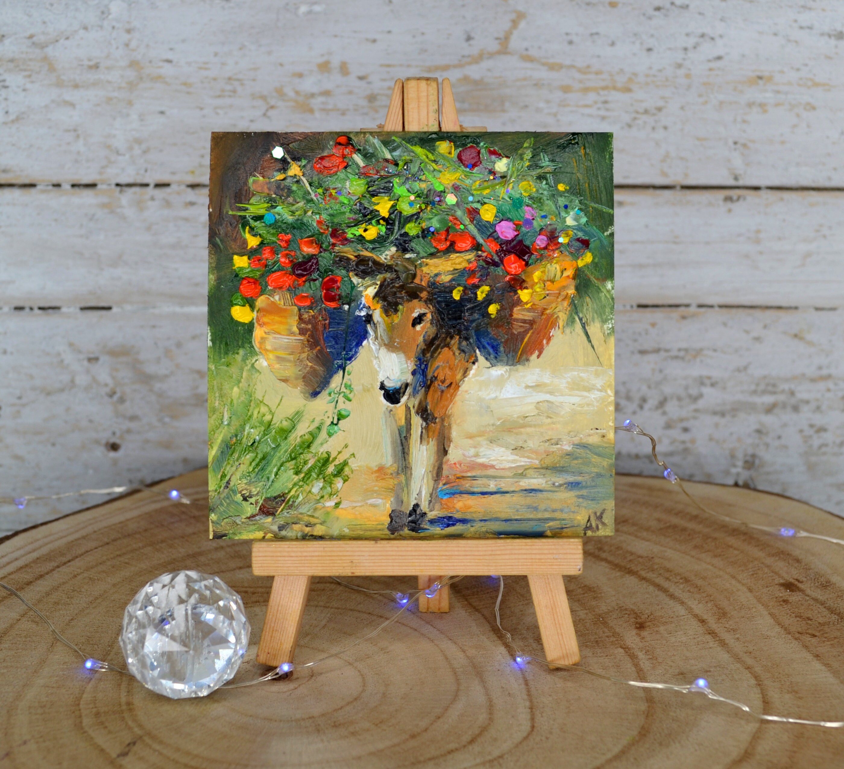 Buy Custom Donkey With Baskets of Flowers, Donkey Art Original Painting,  Animals Art, Farm Animals, Art Donkey Lover Gift, Art Upon Request Online  in India - Etsy, image size:2800x2552