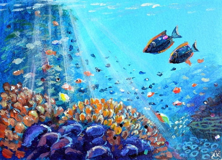 Snorkeling Art Deep Sea, Coral Reef Maldives, Red Sea Fish, Marine World, Ocean Wall Painting Sea Decor,colorful Fish Painting, Snorkeling - Etsy Hong Kong Snorkeling Art Deep Sea, Coral Reef Maldives, Red Sea Fish, Marine World, Ocean Wall Painting Sea Decor,colorful Fish Painting, Snorkeling - Etsy Hong Kong