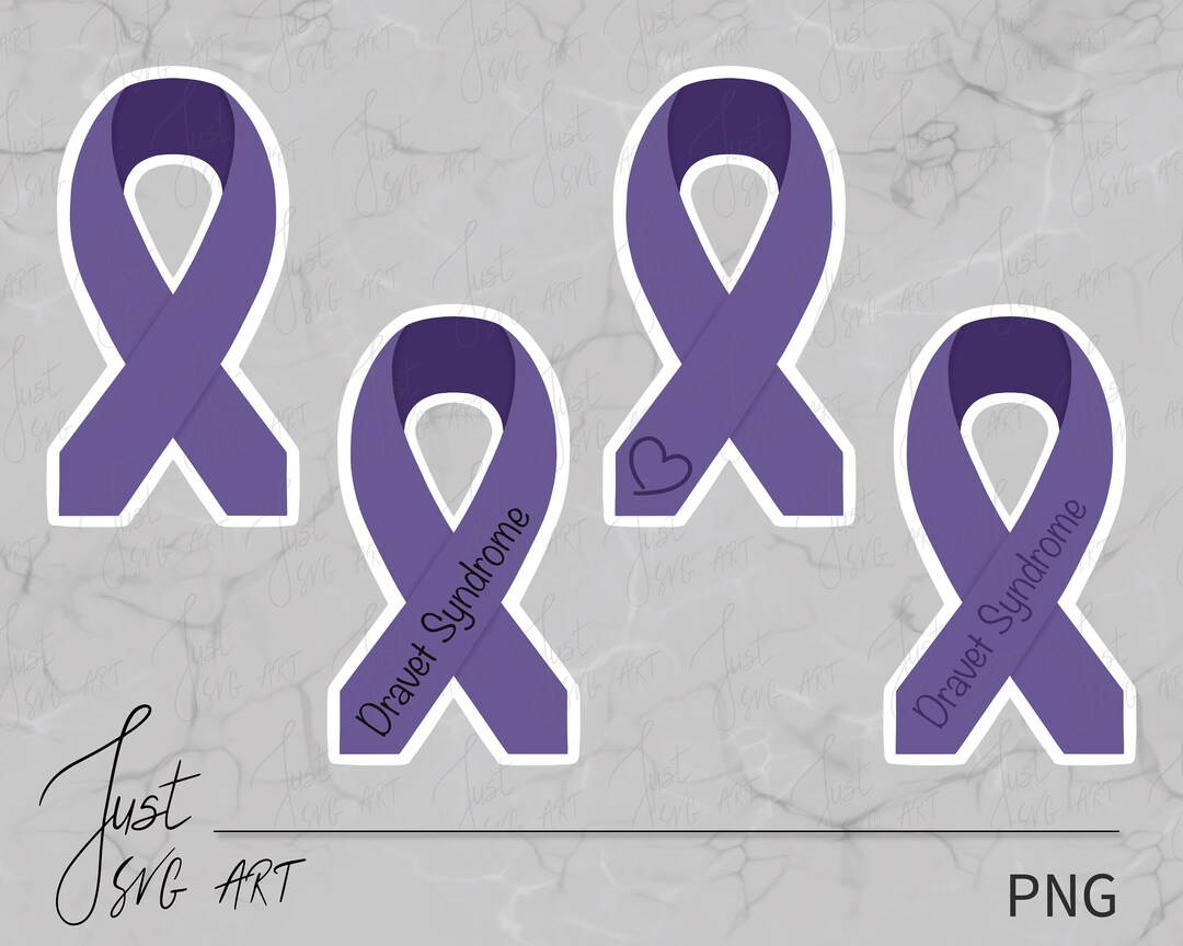 Dravet Syndrome Awareness Ribbon PNG - Dravet Png - Awareness Ribbon ...