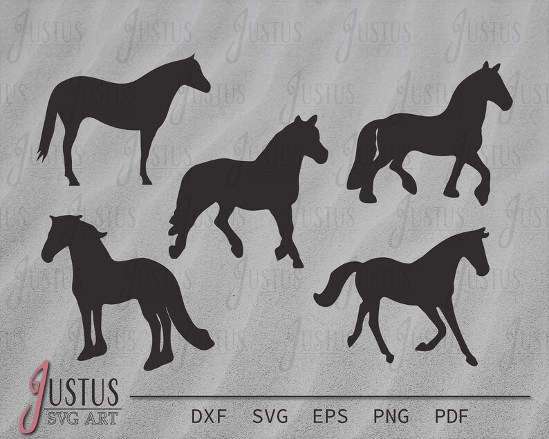 Download Clip Art Art Collectibles Horse Cut File Horse Dxf Western Svg Horse Clipart Horses Svg Farm Animal Horse Silhouette Horse Svg Horse