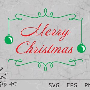 Merry Christmas SVG – Christmas Decoration SVG – Merry Christmas PNG – Christmas Greetings Svg – Christmas Greetings Png