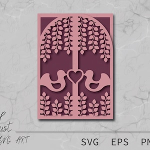Gate Fold Card - Gate Fold Card Tepmplate - Biglietti celebrativi - Biglietti d'auguri - Gate Fold Card Template Digital 5"x 7" File