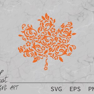 Maple leaf - Maple leaf SVG - Maple leaf EPS - Maple leaf Png - Autumn - Autumn leaf - Autumn Svg