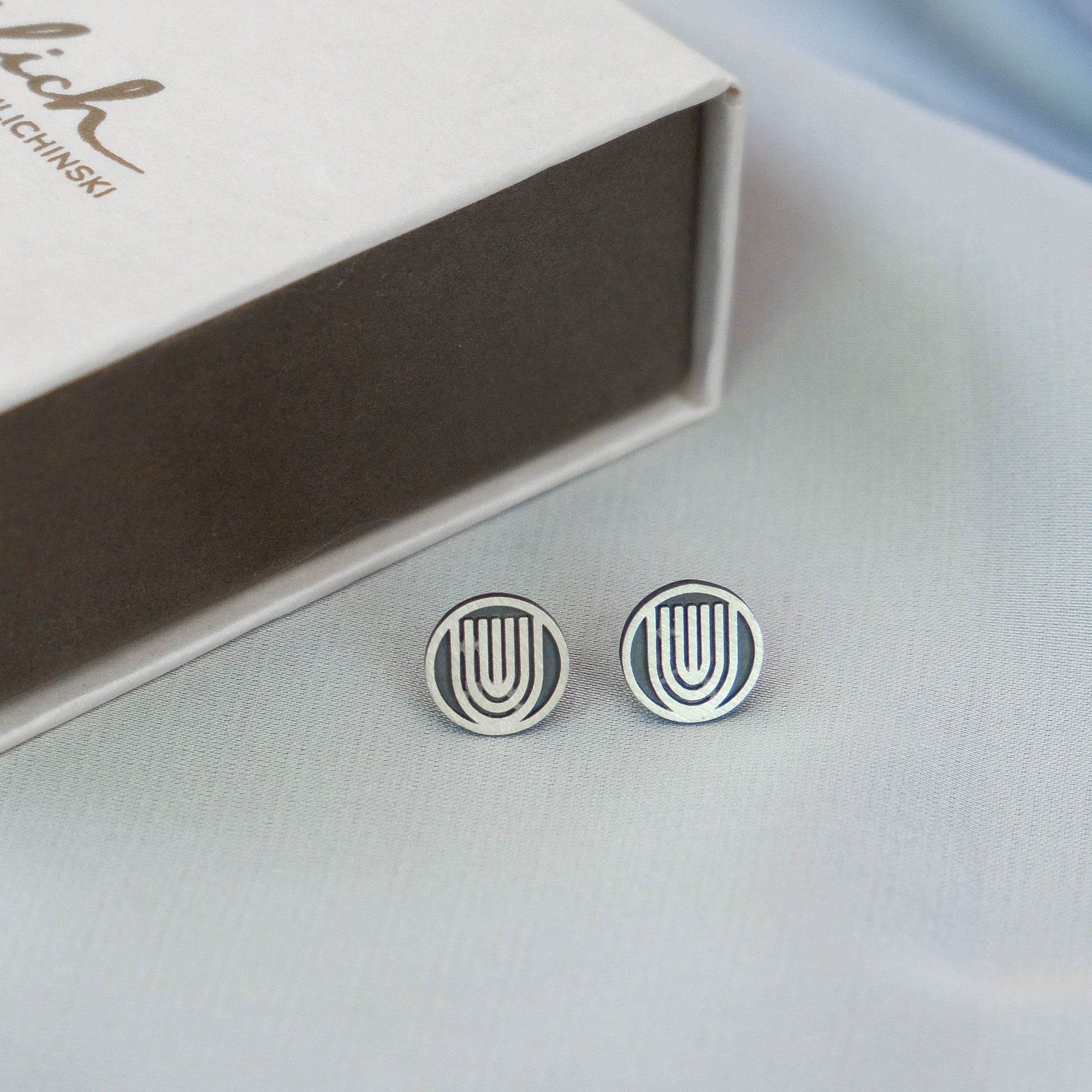 Menorah Earrings Jewish Stud Earrings Judaica Gifts for Women Etsy