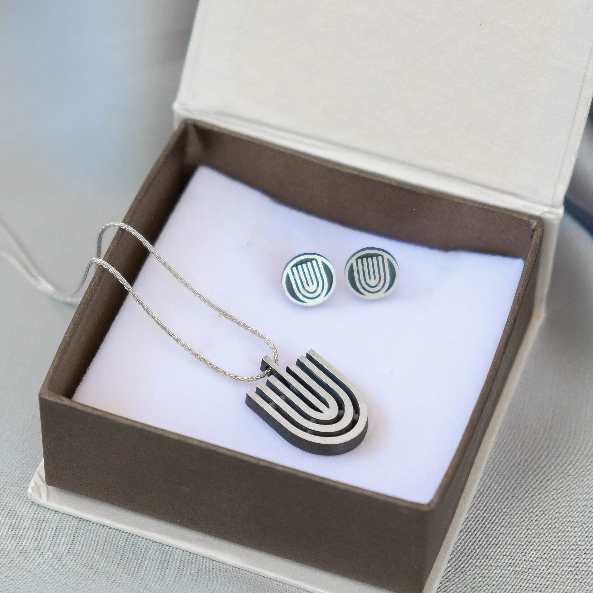 Menorah Earrings Jewish Stud Earrings Judaica Gifts for Women Etsy