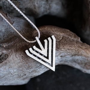 Sterling Silver Menorah Necklace: Jewish Amulet Bat Mitzvah Gift