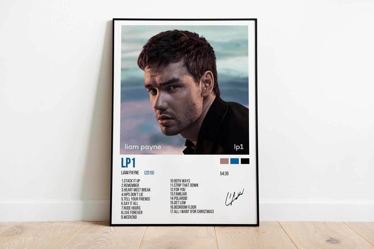 Liam Payne LP1 album poster / LP1 Album with tracklist / LP Etsy