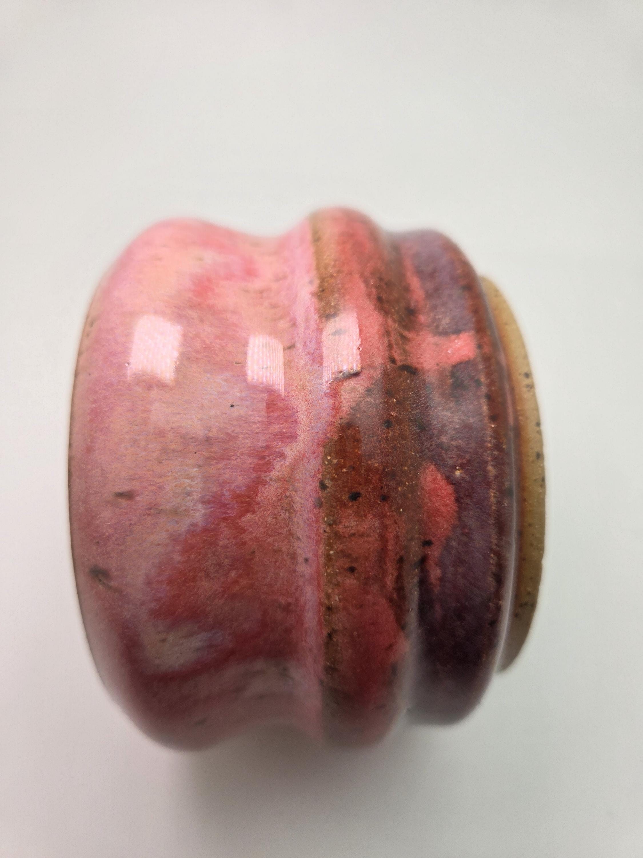 Small Pink Ceramic Planter | Handmade Succulent Pot | Wheel Thrown ...