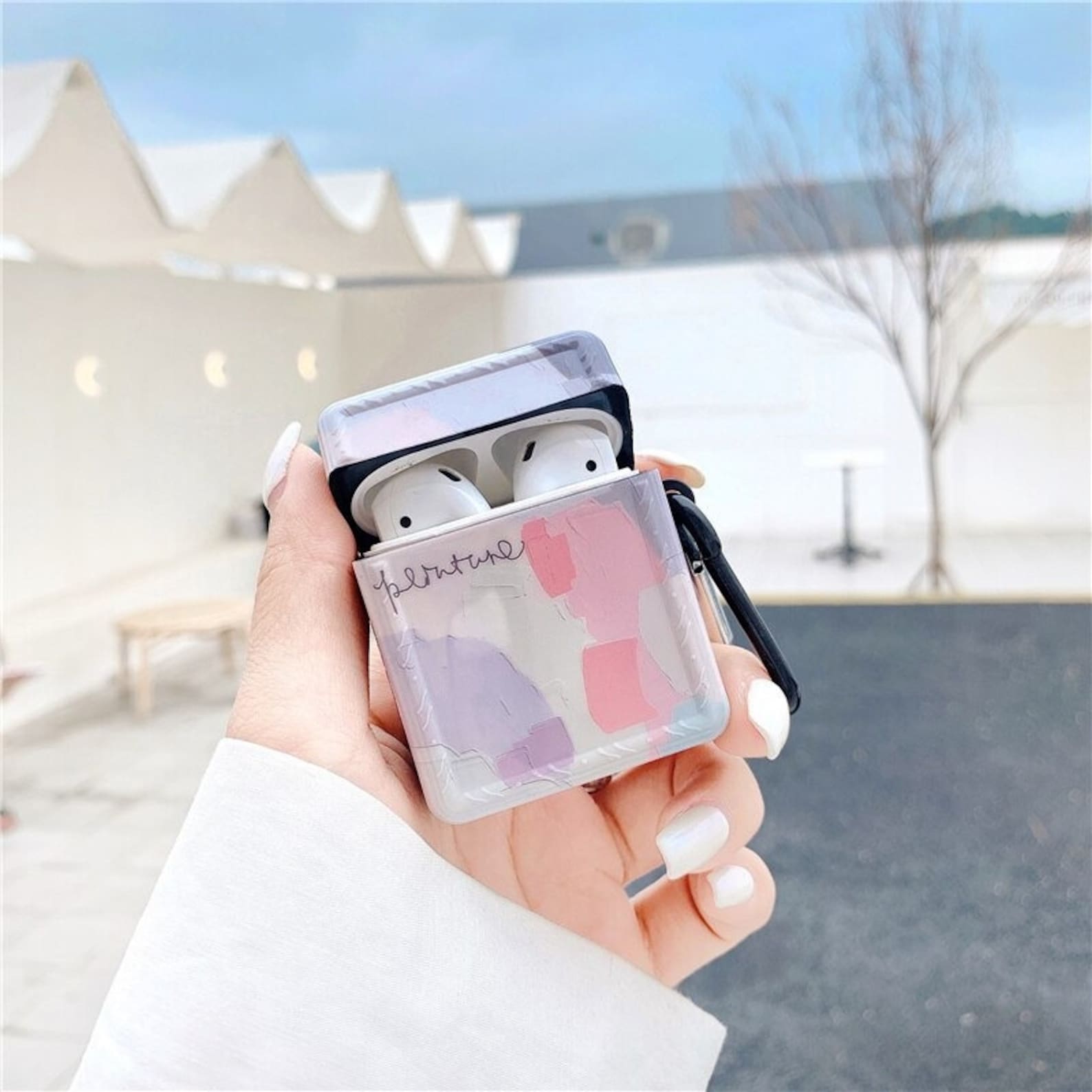 Cute Aesthetic Paint Art AirPod Case Gen 1/2 & Pro Etsy
