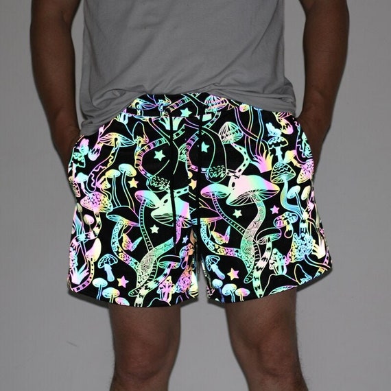 rainbow running shorts