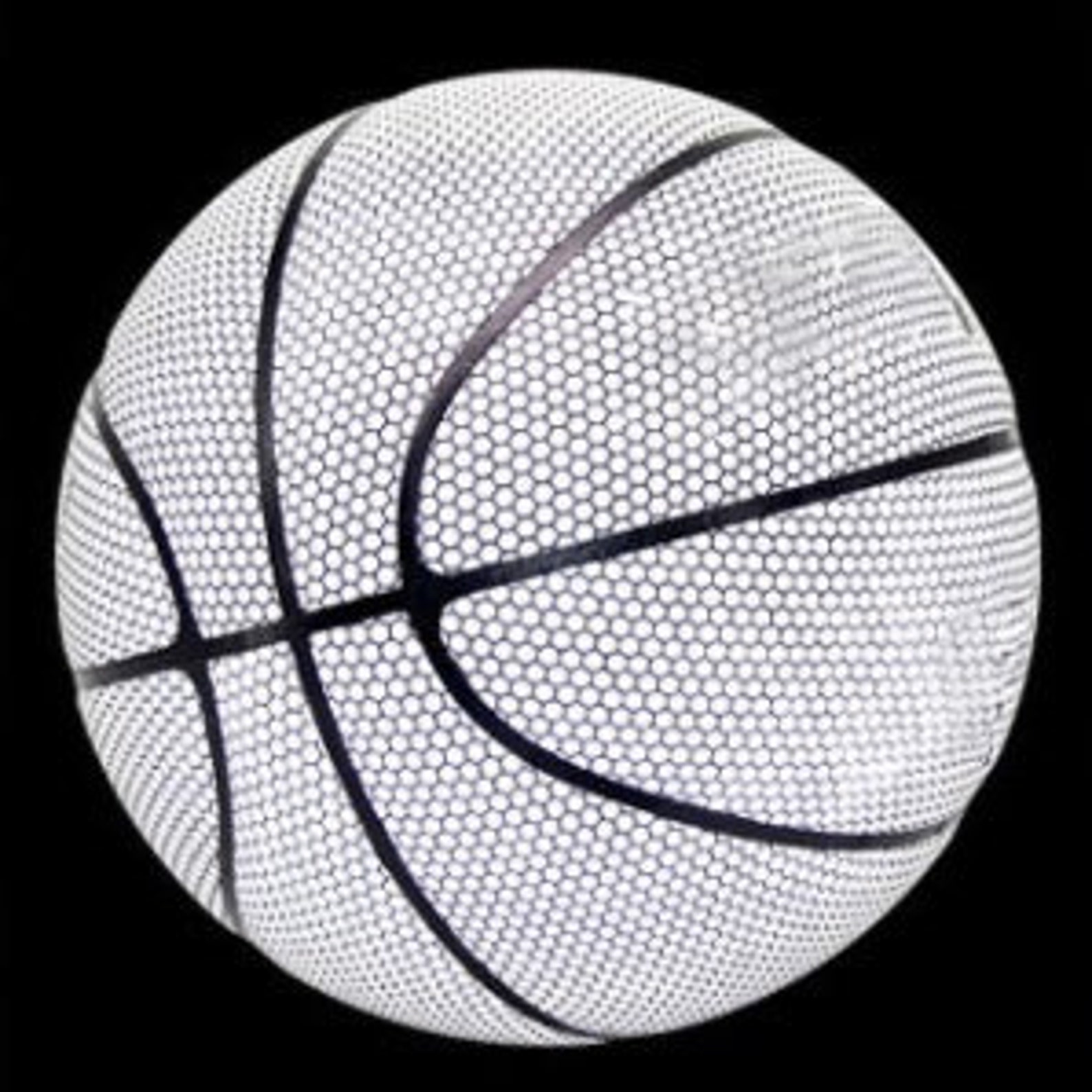 Glowing Reflective Basketball Made Out Of Our Unique Etsy