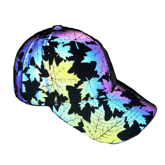Reflective Cap Maple Leaf Baseball Cap 