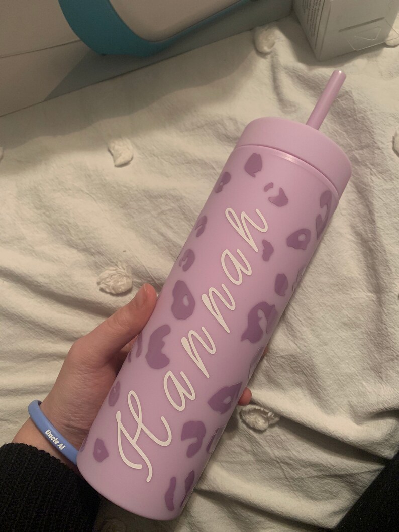 Custom 16oz Skinny Matte Tumbler