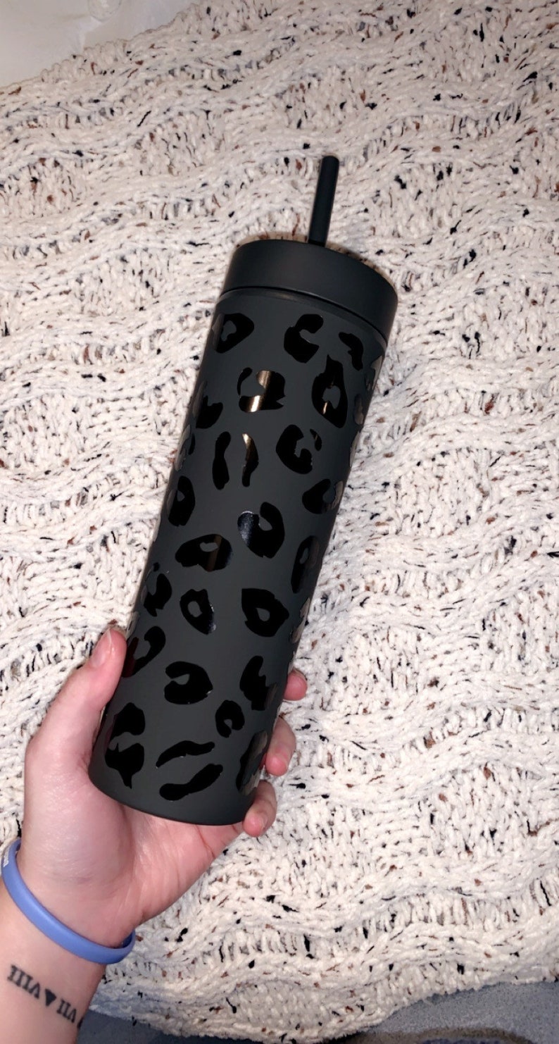 Custom 16oz Skinny Matte Tumbler