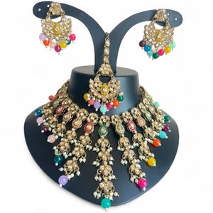 Desi multicolor Indian jewellery