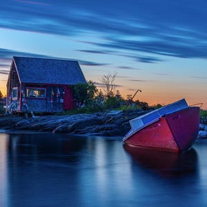 Bailey Island Repose - Photo of Mackerel Cove, Bailey Island, Maine