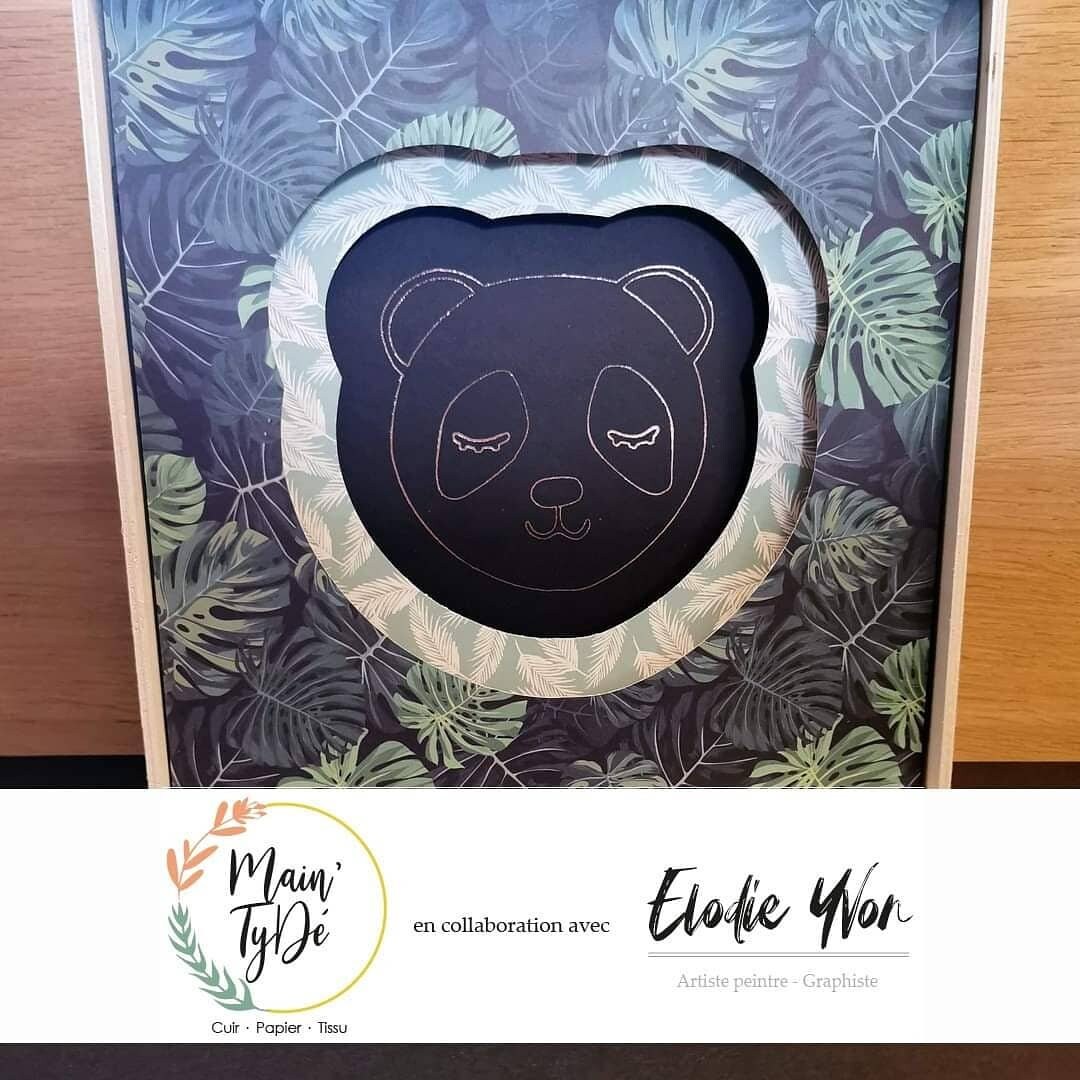 Cadre Animal - Sacha Le Panda