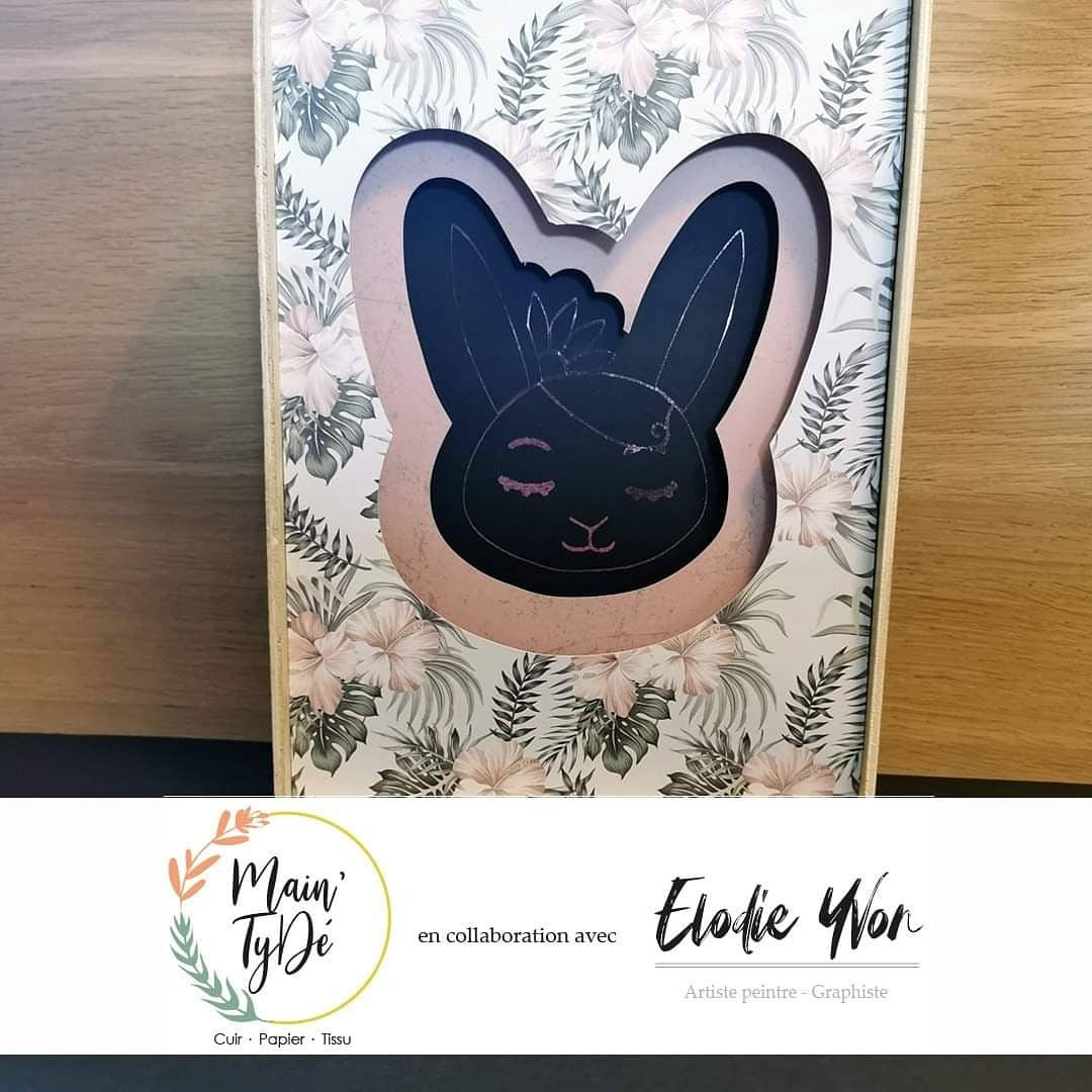 Cadre Animal - Célestine La Lapine