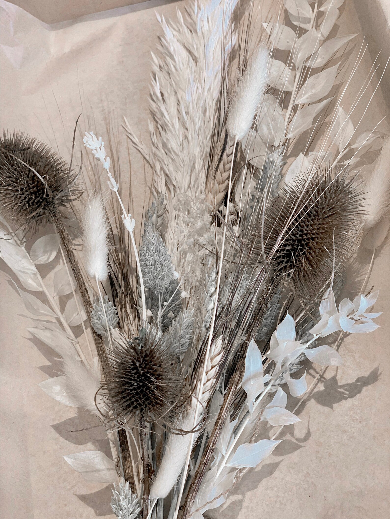 Natural Dried Flower Bouquet // Dried flowers by post // Boho Etsy