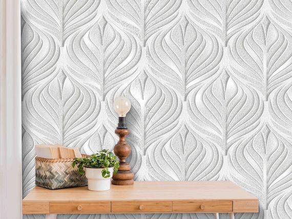 Custom Size Wallpaper - Natural Marble Texture Wallpaper - Peel and Stick Wall Decal - Self Adhesive or Pre-Pasted - Removable Wallpaper