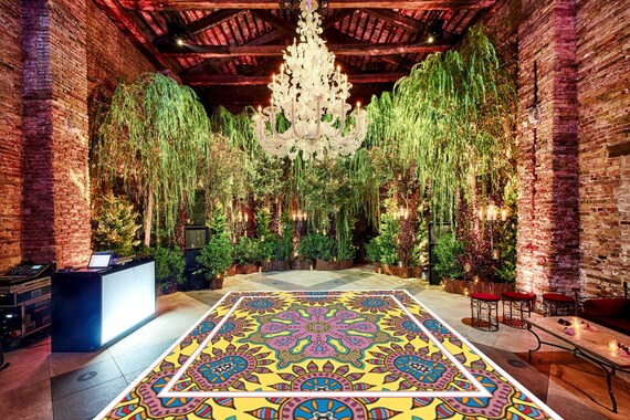 Personalized Removable Vinyl Floor Graphics | Custom Adhesive Floor Decals | Wedding & Dance Floor Decor | Wedding Dance Floor