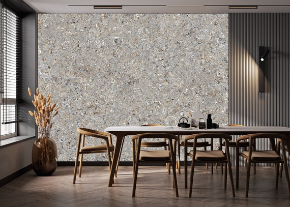 Marble Texture Wallpaper: Custom Size, Peel and Stick Design