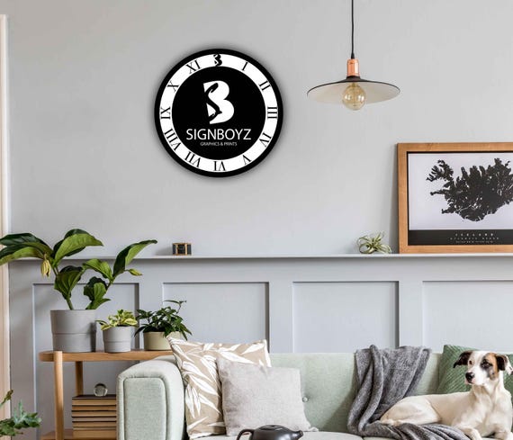 Personalized 3D Acrylic Wall Clock | Custom Photo Decor | Wall Hanging Decor | Silent Wall Clock | 24"