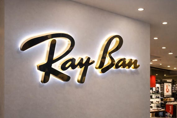 Custom 3D LED Logo Sign for Office Wall | Business Lit Channel Letters | Frontlit & Halo Backlit Logo