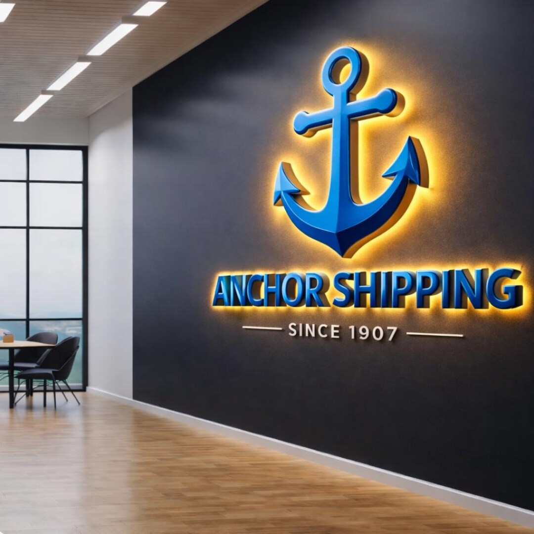 Backlit LED Logo Sign, 3D Raised Design (custom Size & Colors) - Etsy