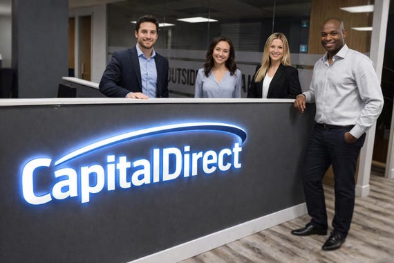 Custom Reception Logo Sign | 3D LED Channel Letters with Halo Backlight