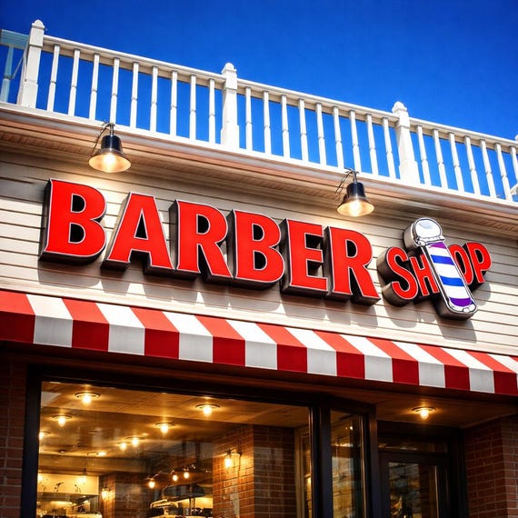 Personalized LED Channel Letters | 3D Business Logo Sign for Storefront