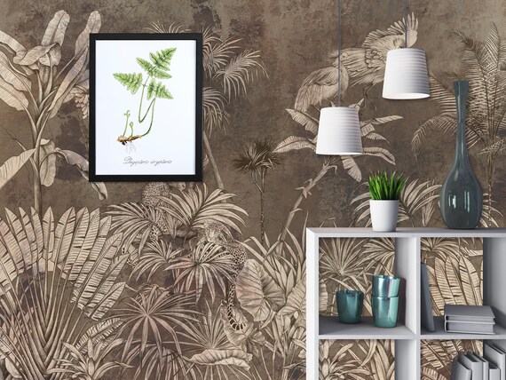Custom Forest Animals Wallpaper - Peel and Stick Removable Mural