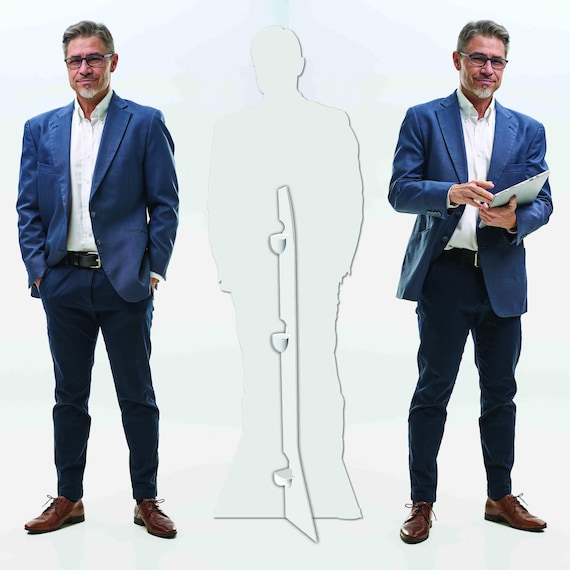 Custom Life Size Coroplast Cutout | Personalized High Resolution Stand Up | Custom Stand Up Decor for Wedding, Graduation, Birthday