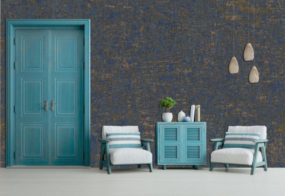 Peel and Stick Wallpaper: Modern Abstract Texture - Removable