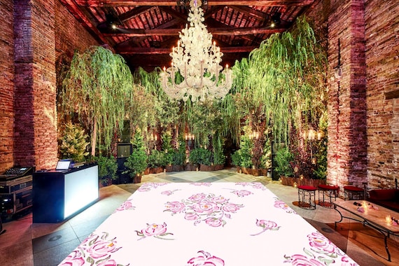 Personalized Removable Vinyl Floor Graphics | Custom Adhesive Floor Decals | Wedding & Dance Floor Decor | Wedding Dance Floor