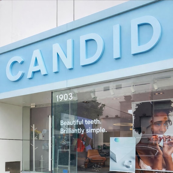 Personalized LED Channel Letters | 3D Business Logo Sign for Storefront