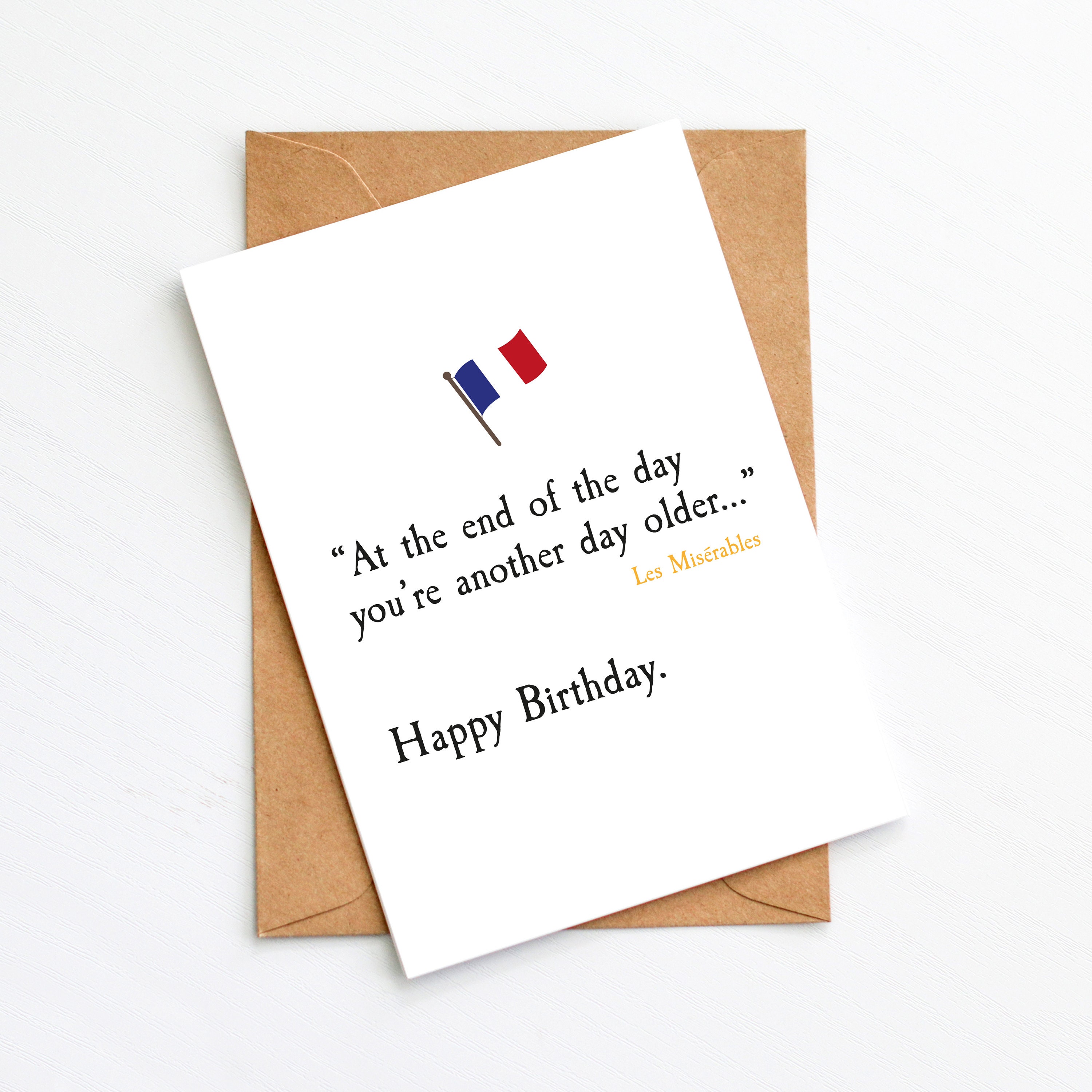 Les Miserables Lyrics Inspired Birthday Card / Les Mis / - Etsy Les Miserables Lyrics Inspired Birthday Card / Les Mis / - Etsy