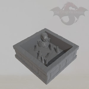 Pit Trap - Heroquest Inspired, Dungeons and Dragons, 5e, Pathfinder - Miniature