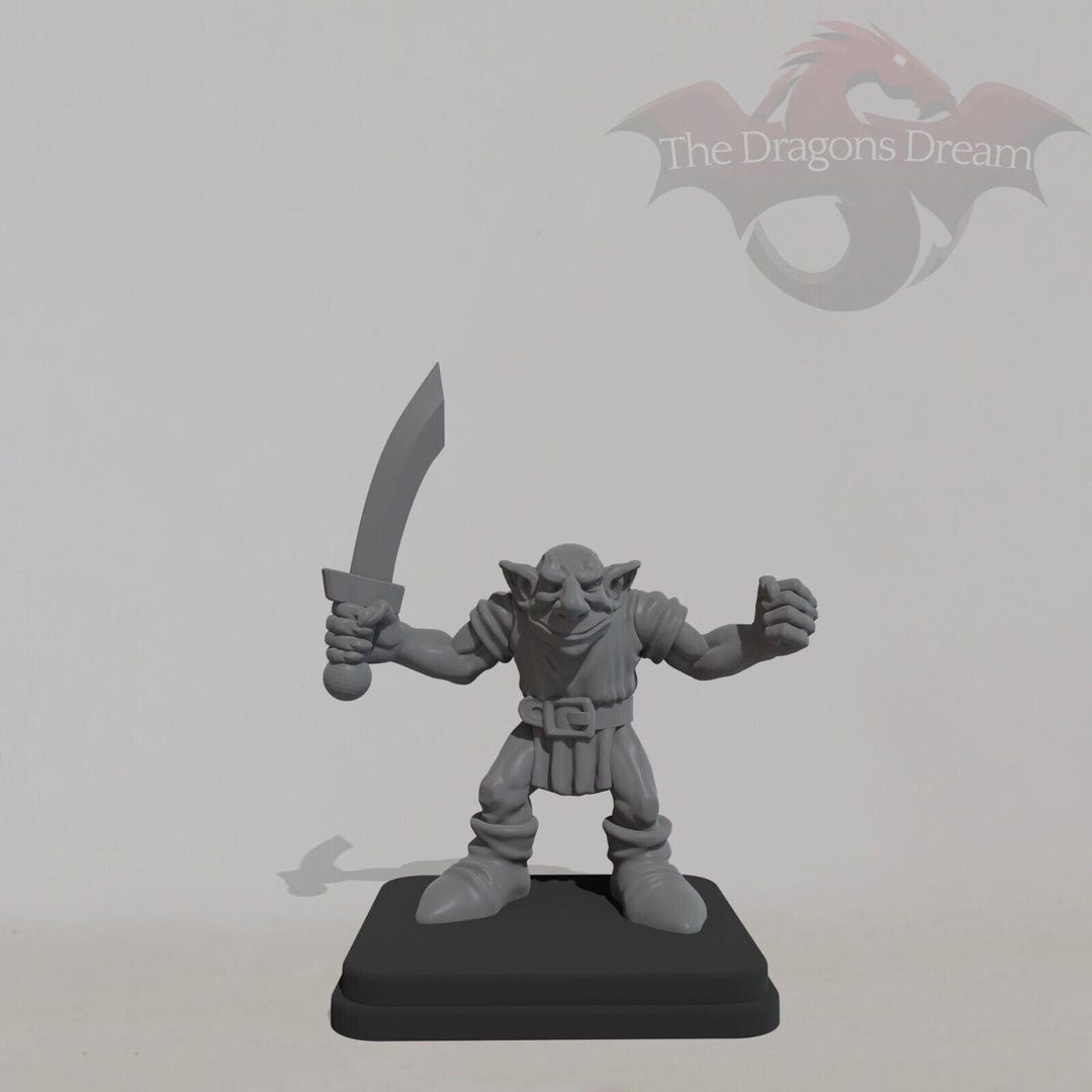 Goblin Guerriero Maschio - Miniature D&D - Wizkids Goblin Guerriero Maschio - Miniature D&D - Wizkids