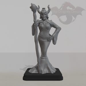 Kessandria - Witch Queen - Heroquest Inspired, Dungeons and Dragons, 5e, Pathfinder - Miniature