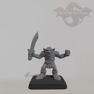 Goblin - Inspirado em Heroquest, Pathfinder, 5e, Dungeons and Dragons