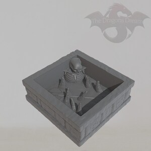 Pit Trap - Heroquest Inspired, Dungeons and Dragons, 5e, Pathfinder - Miniature