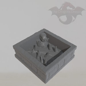 Pit Trap - inspiré de Heroquest, Donjons et Dragons, 5e, Pathfinder - Miniature